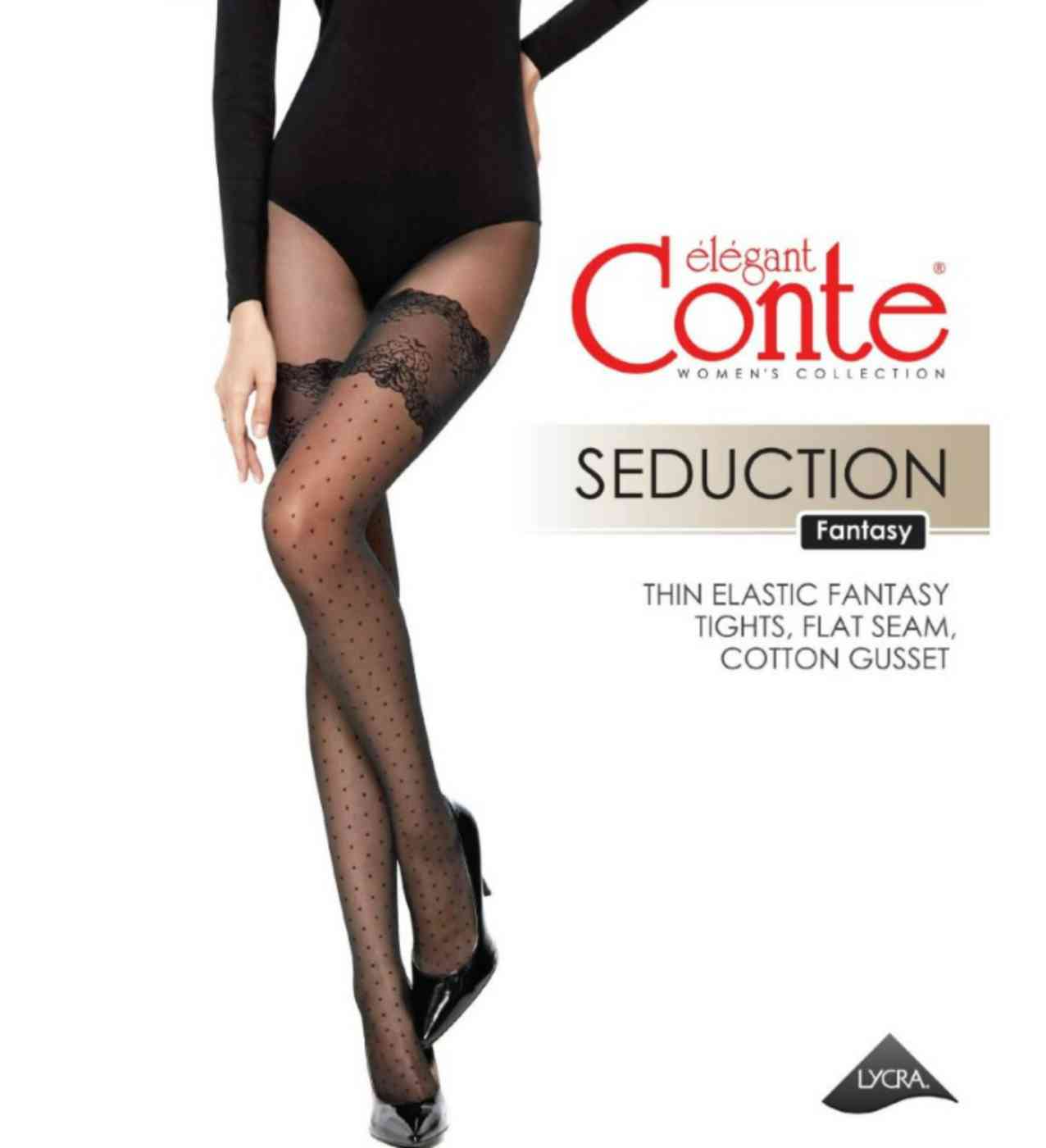 

Колготки женские Fan seduction 20 den, цвет графит