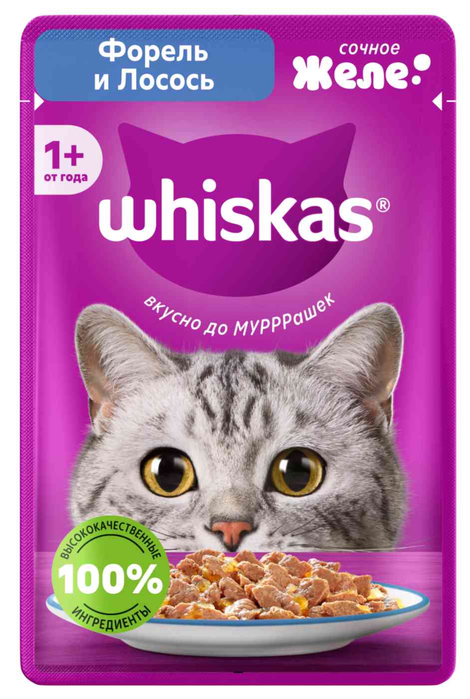 

Влажный корм для кошек Whiskas