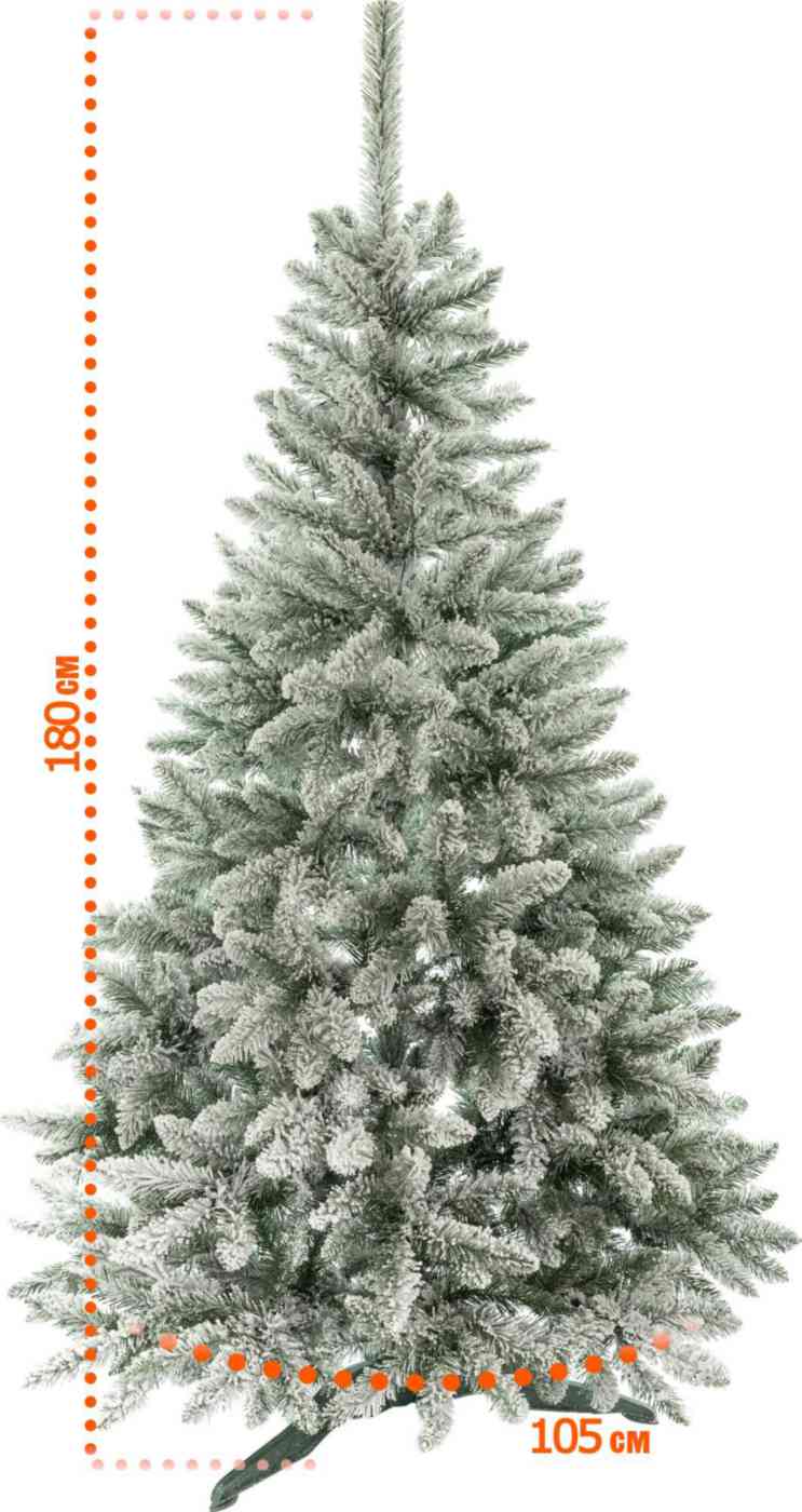 

Ель искусственная Заснеженная неразборная