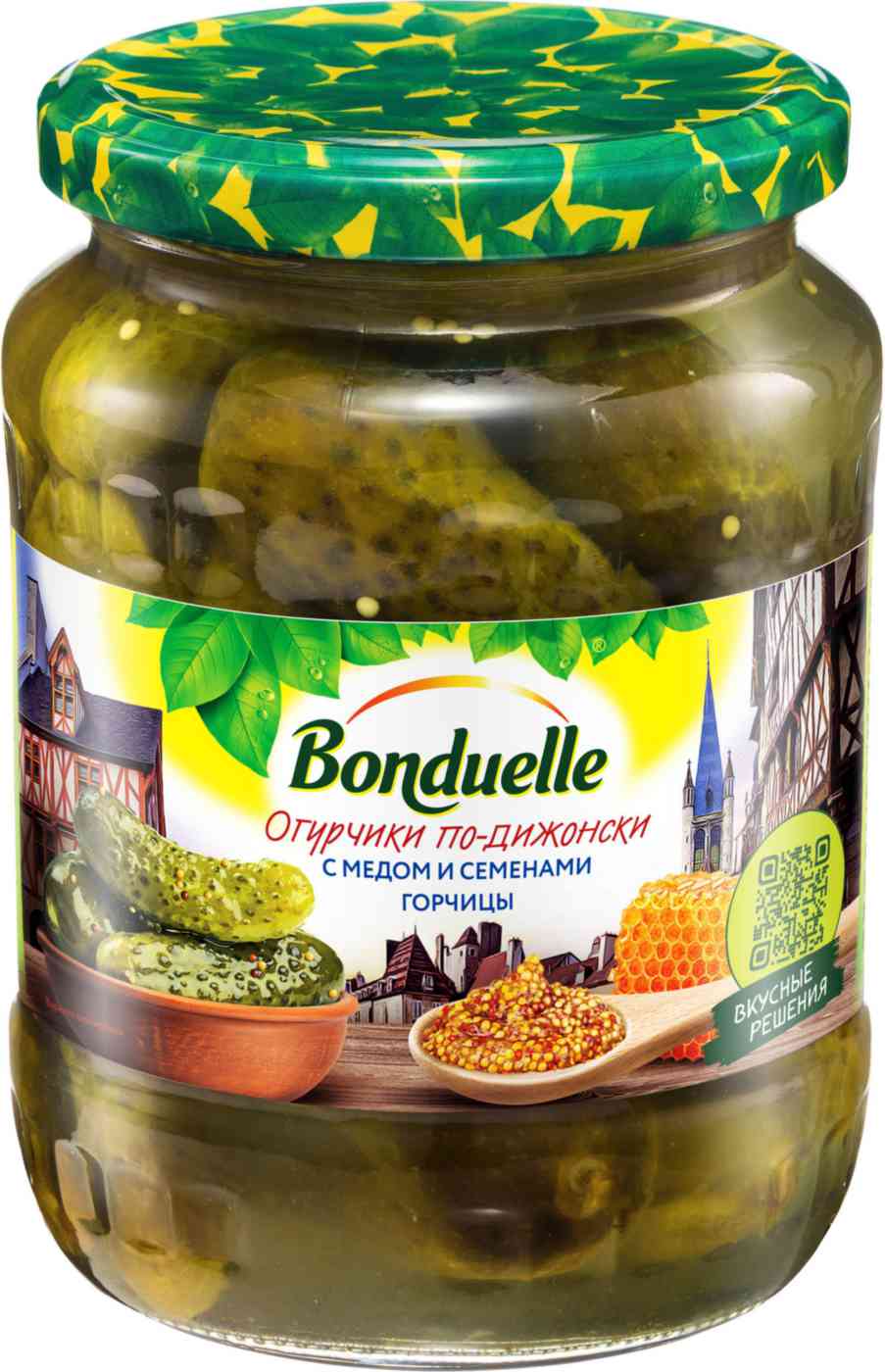 Огурчики по-дижонски Bonduelle