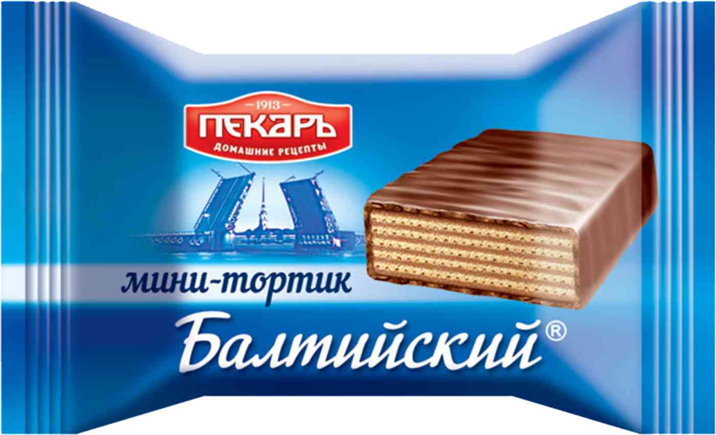 Конфеты вафельные Пекарь