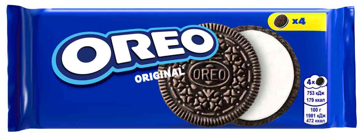 

Печенье Oreo с какао и начинкой с ванильным вкусом