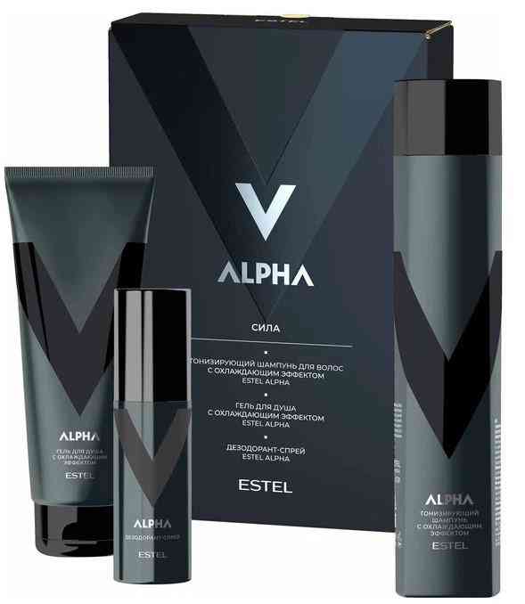 

Подарочный набор Estel Alpha Сила (шампунь, гель для душа, дезодорант)