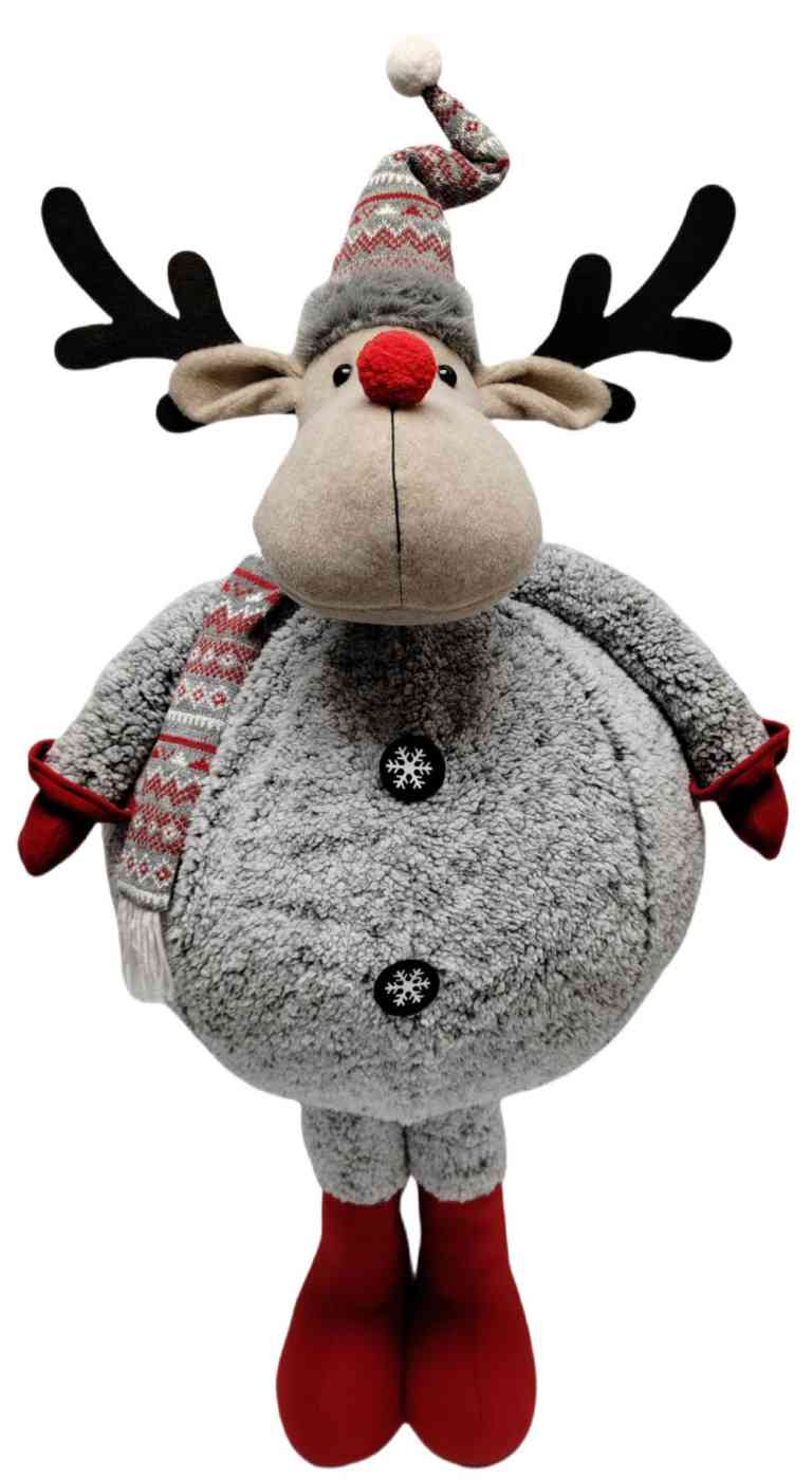 

Фигура новогодняя Олень в колпаке