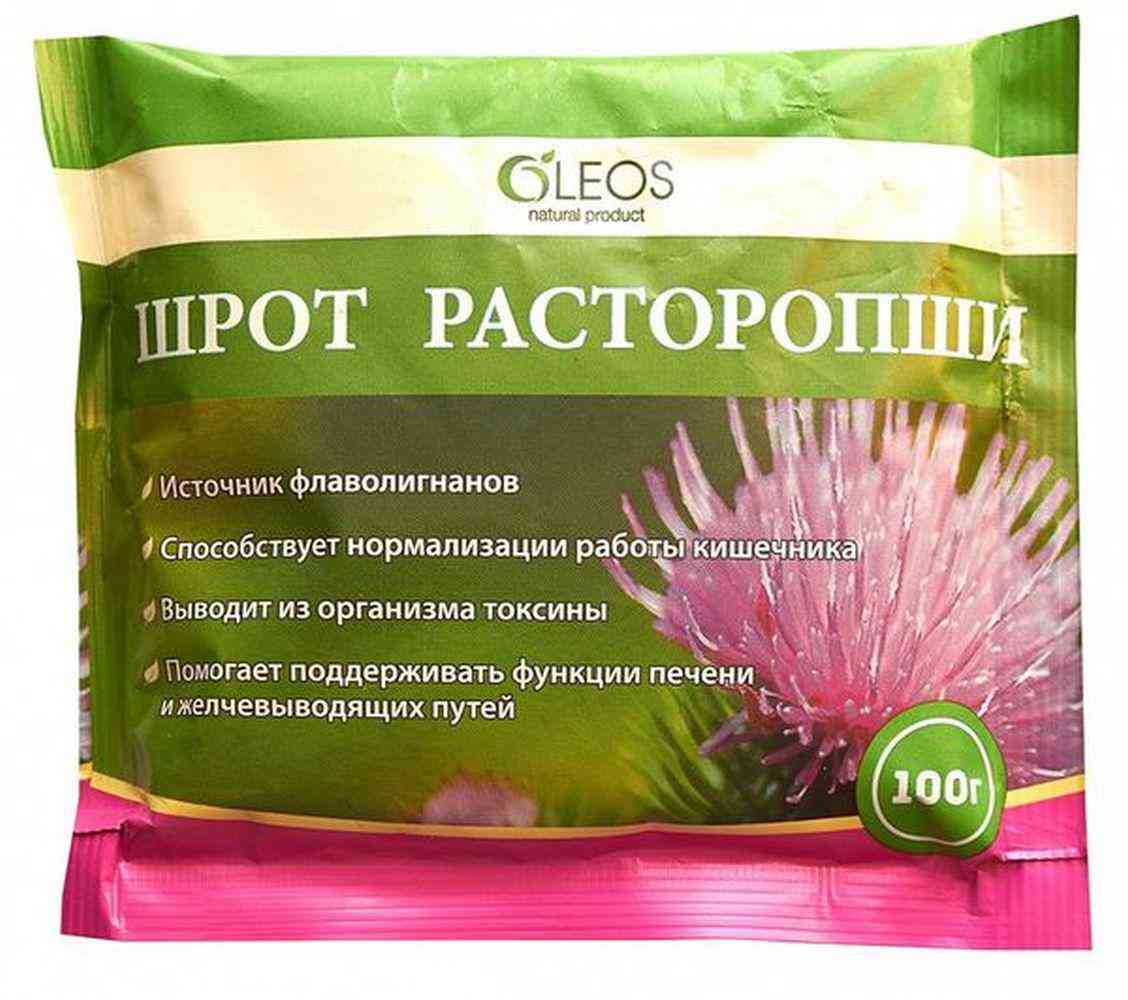 Шрот расторопши Oleos 129₽