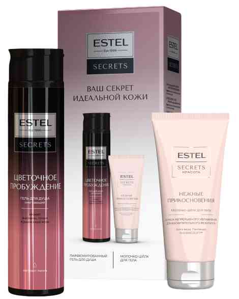 

Подарочный набор Estel Secrets Цветочное пробуждение (гель для душа, масло для тела)