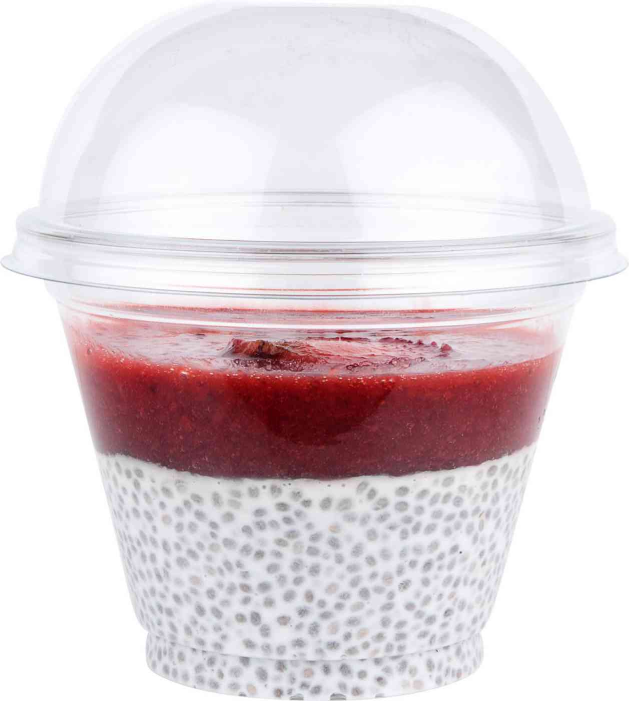 

Мусс клубника с чиа