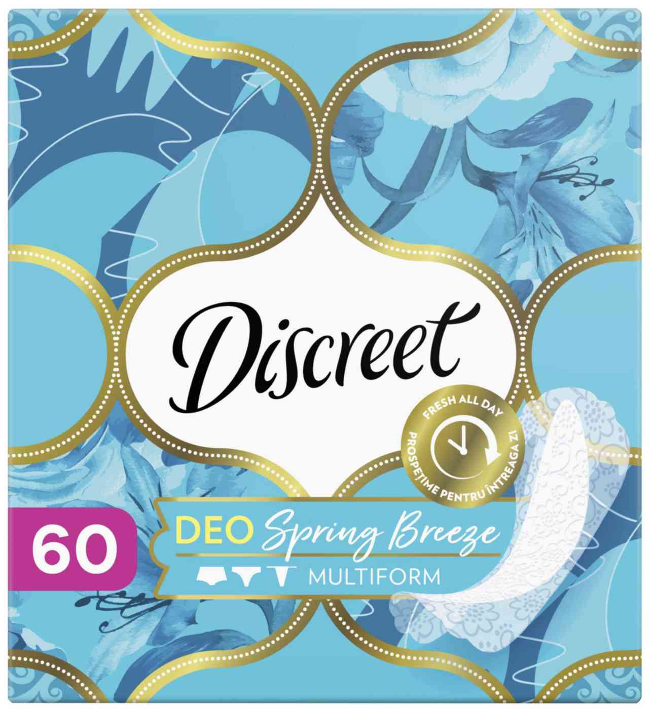 

Прокладки ежедневные Discreet Deo Spring Breeze multiform