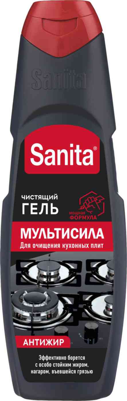 

Гель для чистки кухонных плит Sanita