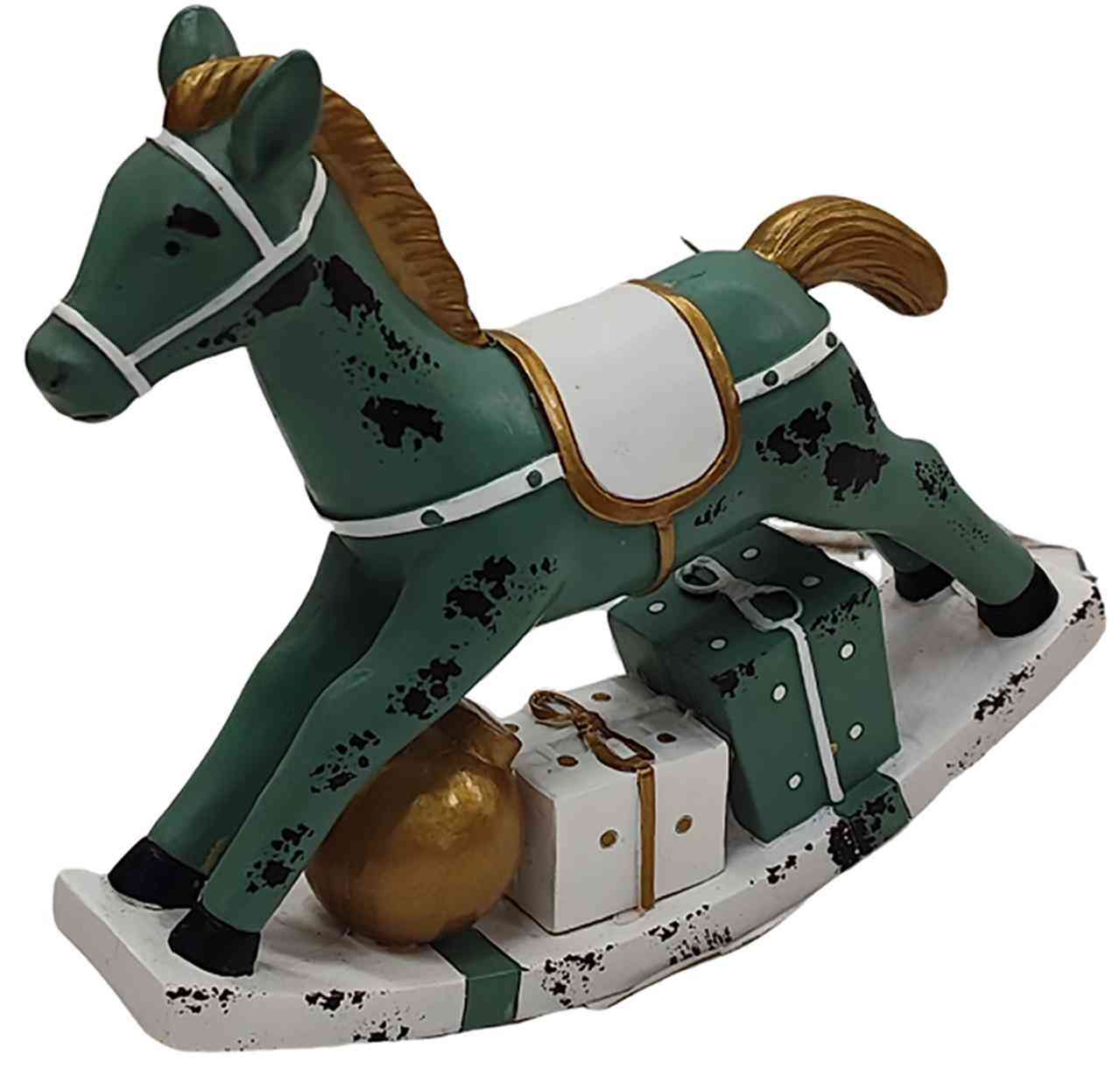 

Фигура новогодняя Лошадь-качалка