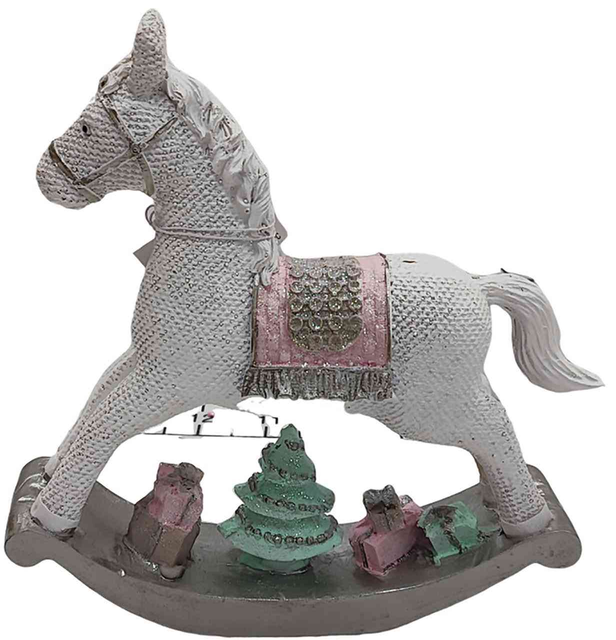 

Фигура новогодняя Лошадь-качалка