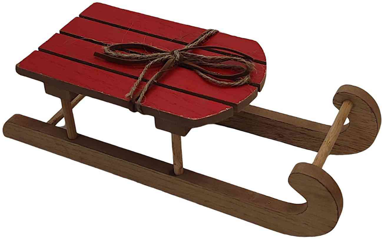 

Ёлочное украшение Сани