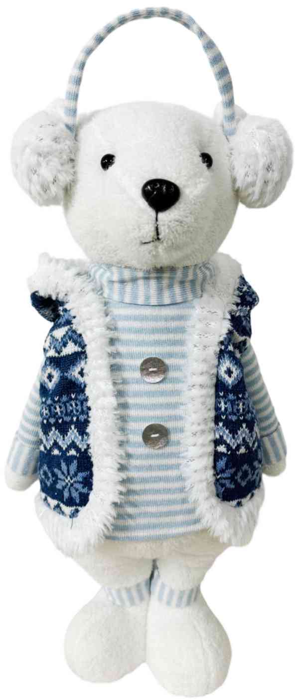 

Фигура новогодняя Медведь в наушниках