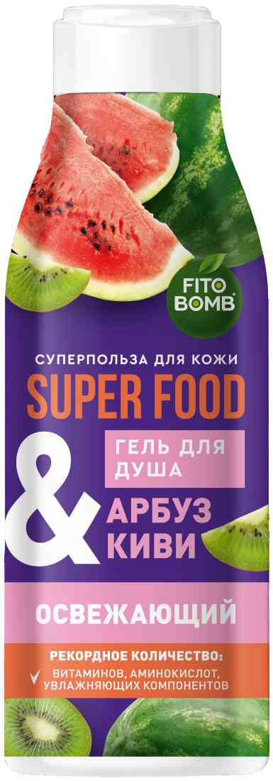 

Гель для душа освежающий Fito Bomb