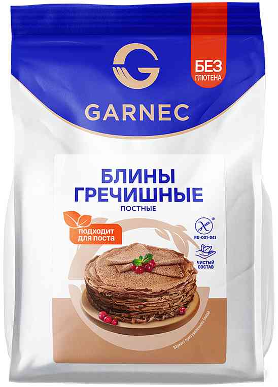 

Смесь Блины гречишные постные Garnec