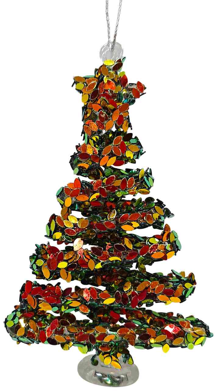 

Ёлочное украшение Ель, стекло