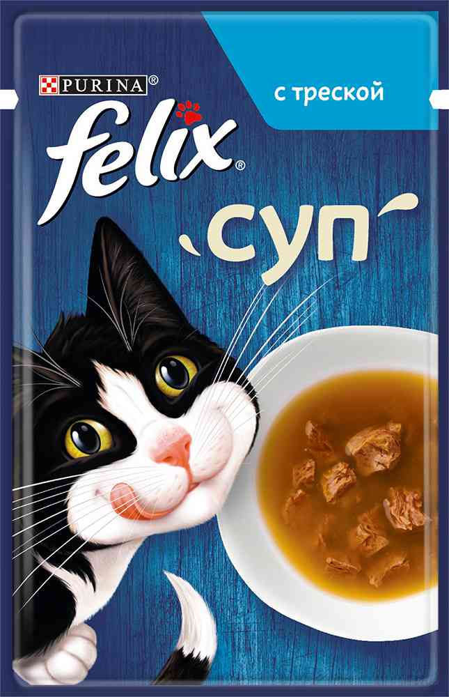 

Влажный корм для кошек Felix