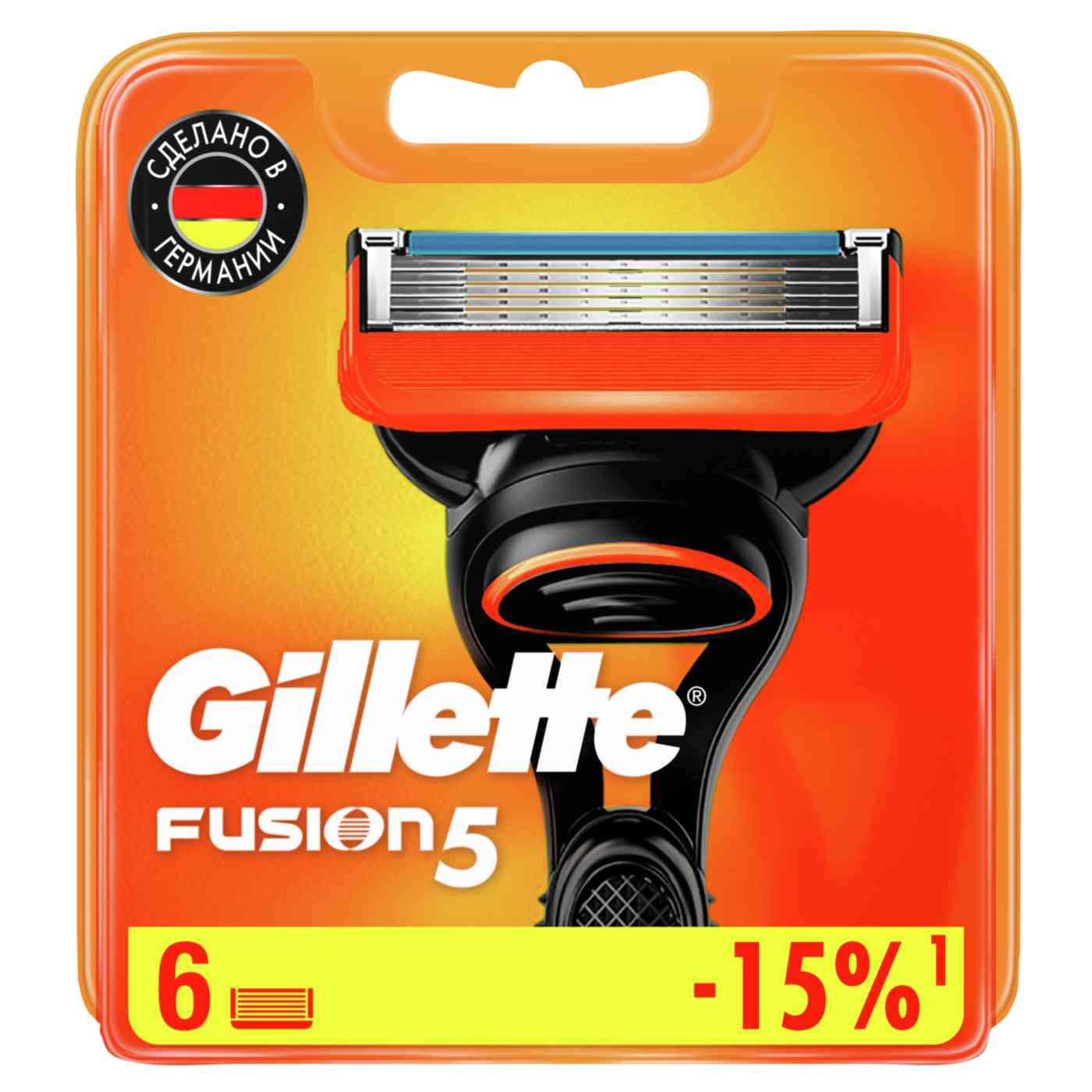

Сменные кассеты для бритвы Gillette Fusion
