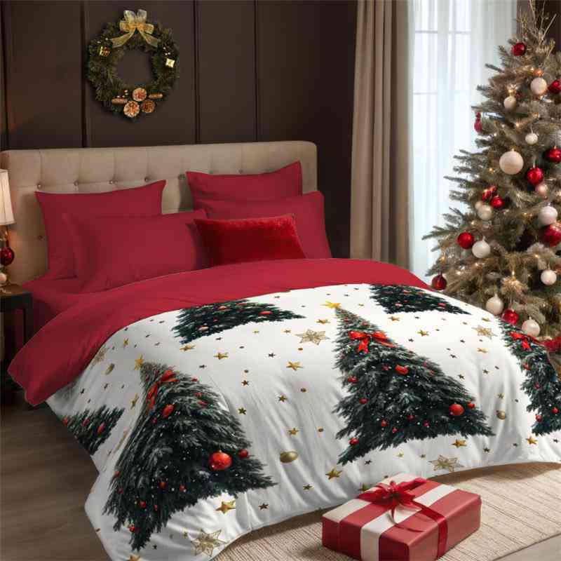 Комплект постельного белья Новогодняя Ель 3120₽