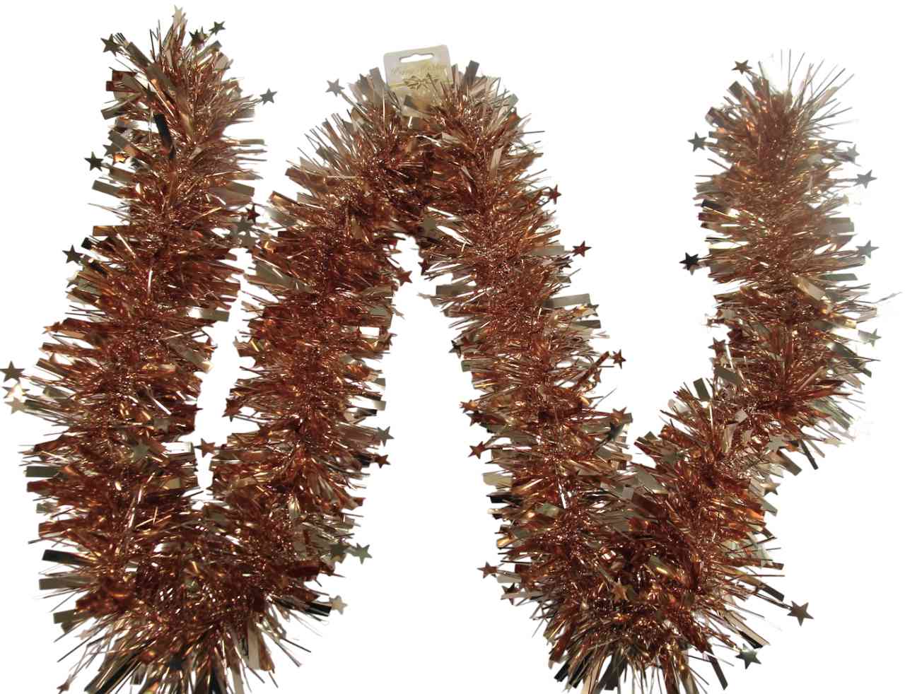 

Мишура новогодняя оранжевая