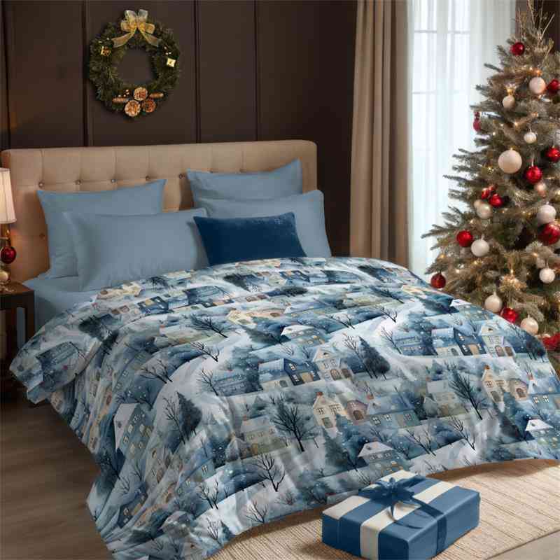 

Комплект постельного белья Зимняя деревня