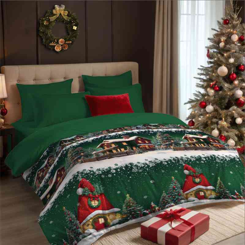 

Комплект постельного белья Новогодний дом