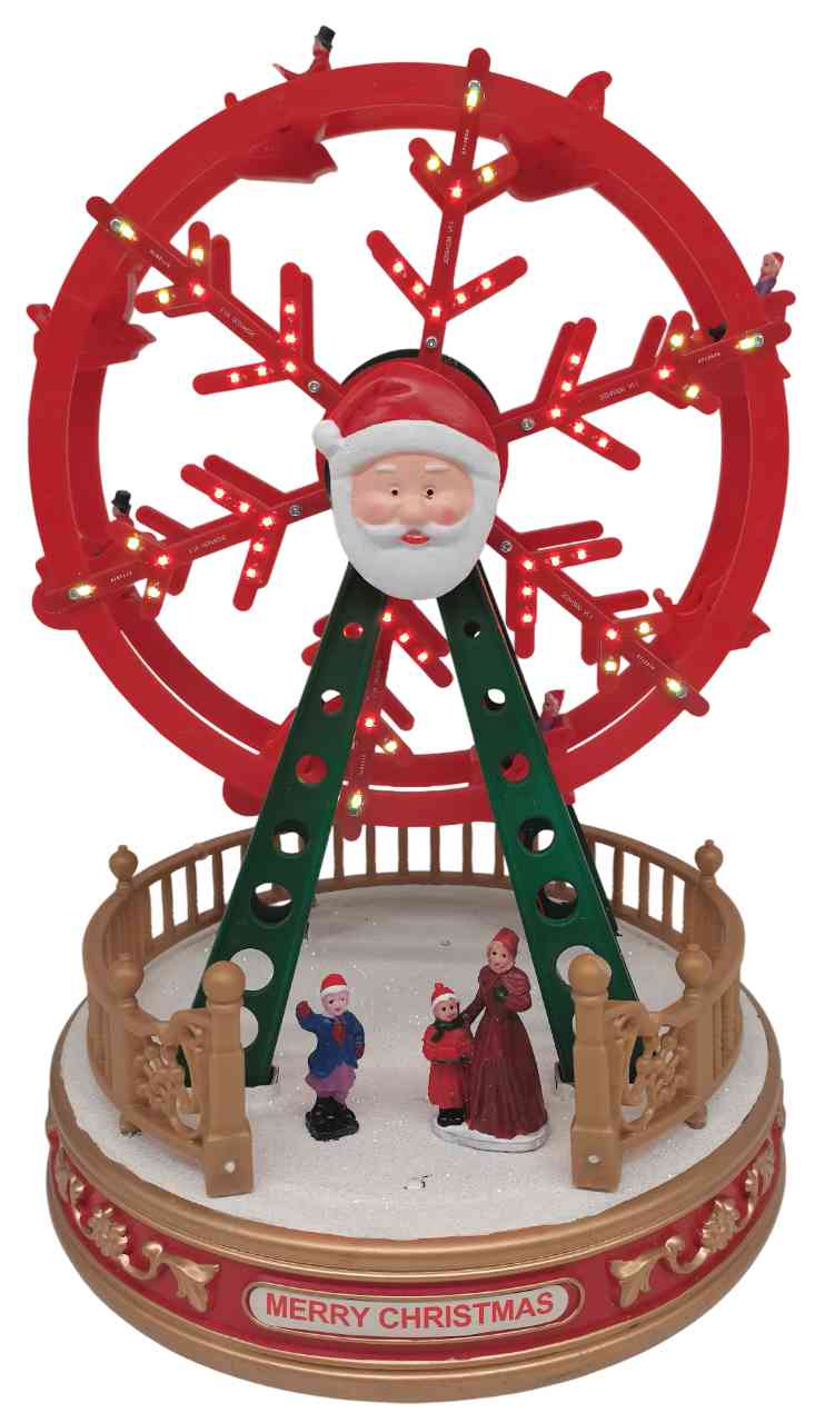 

Декоративное украшение Колесо обозрения с подсветкой