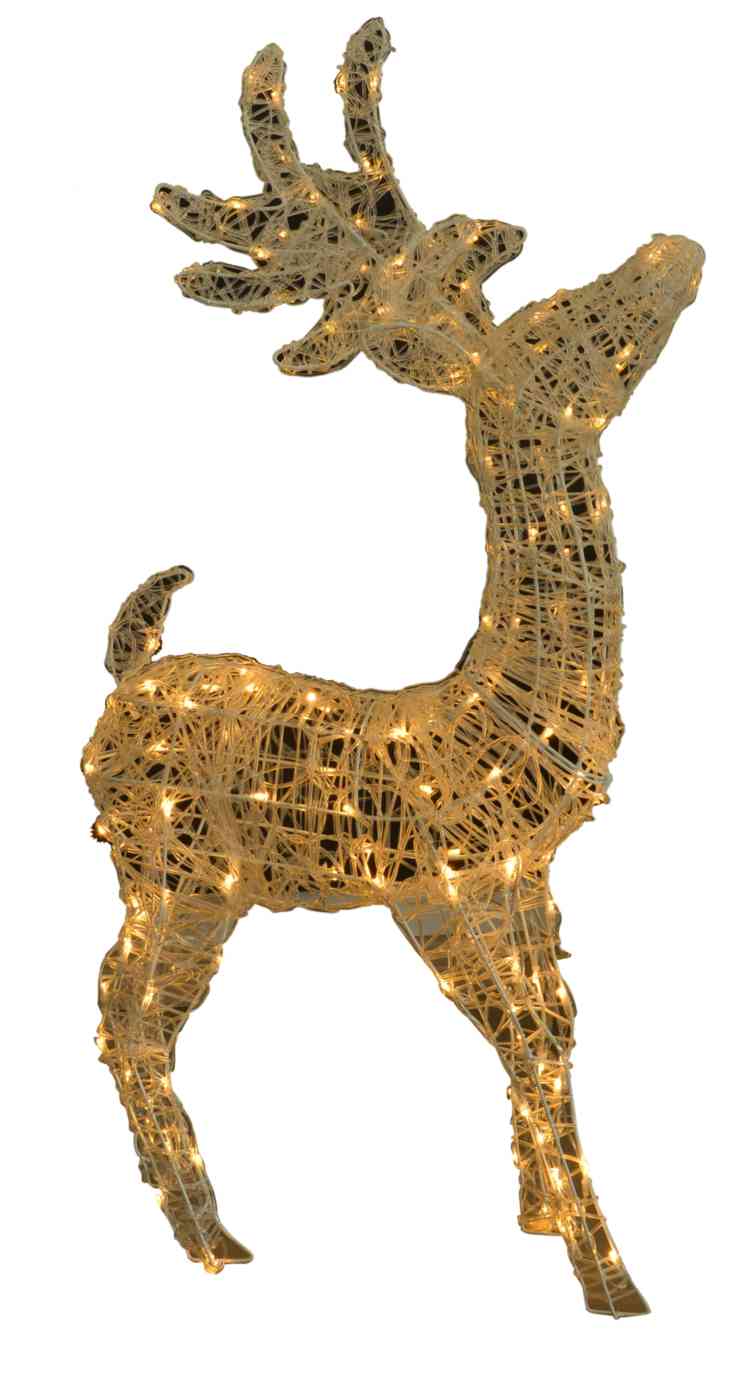 

Фигура новогодняя Олень с подсветкой