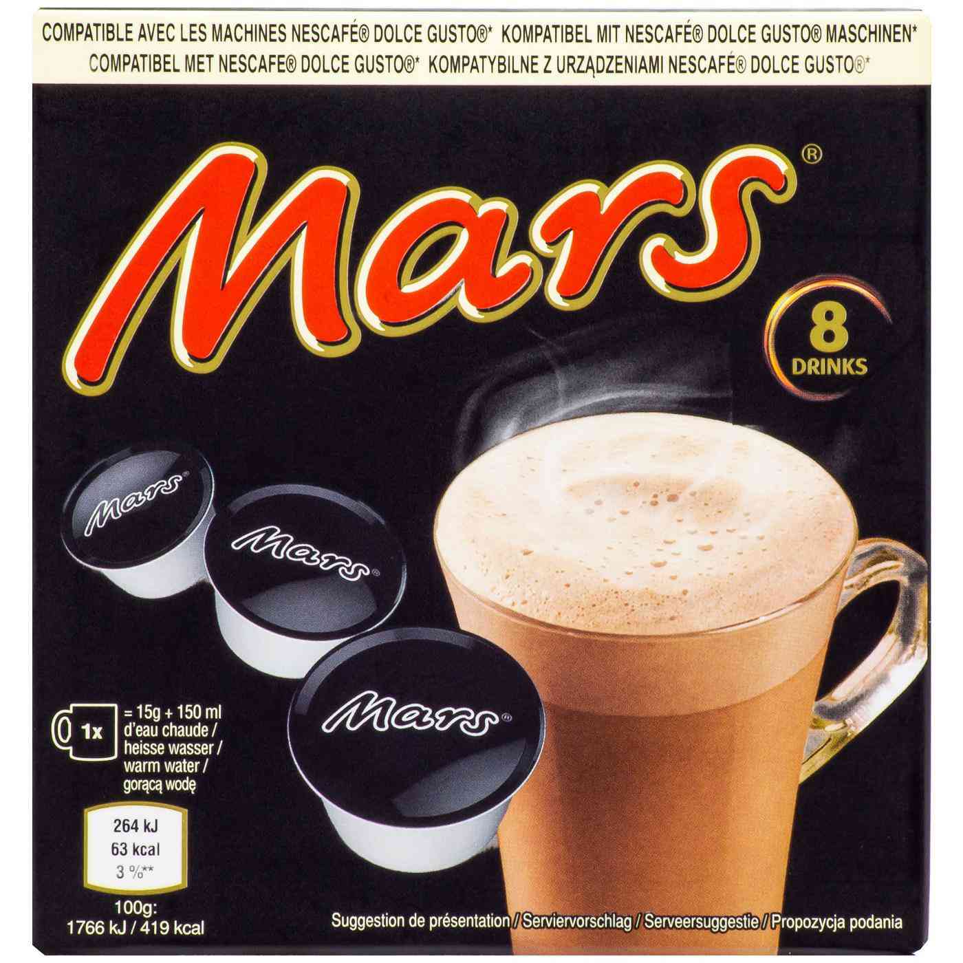 

Какао-напиток в капсулах Mars Dolce Gusto