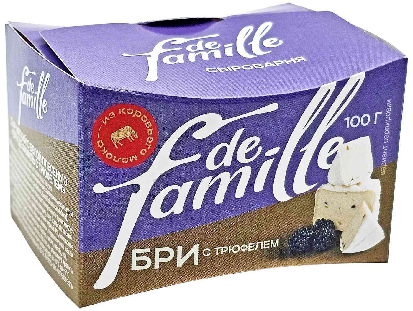 

Сыр мягкий Бри De famille