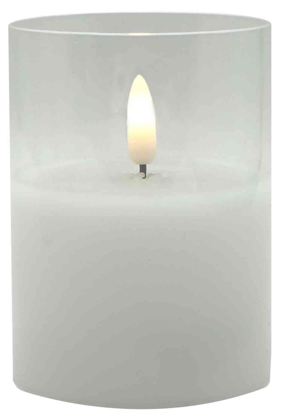 

Свеча светодиодная в стакане