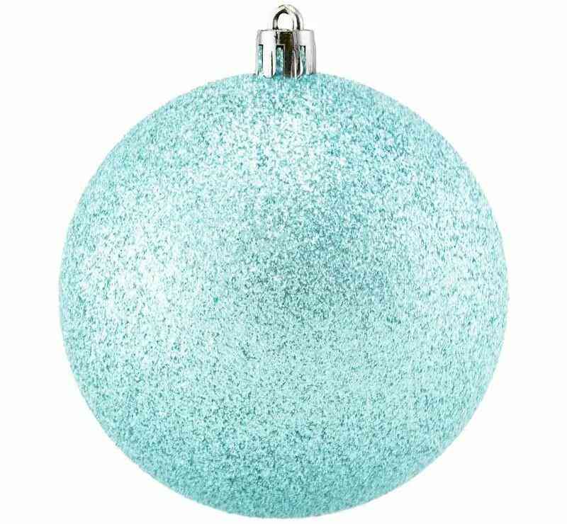 

Ёлочное украшение Шар голубой