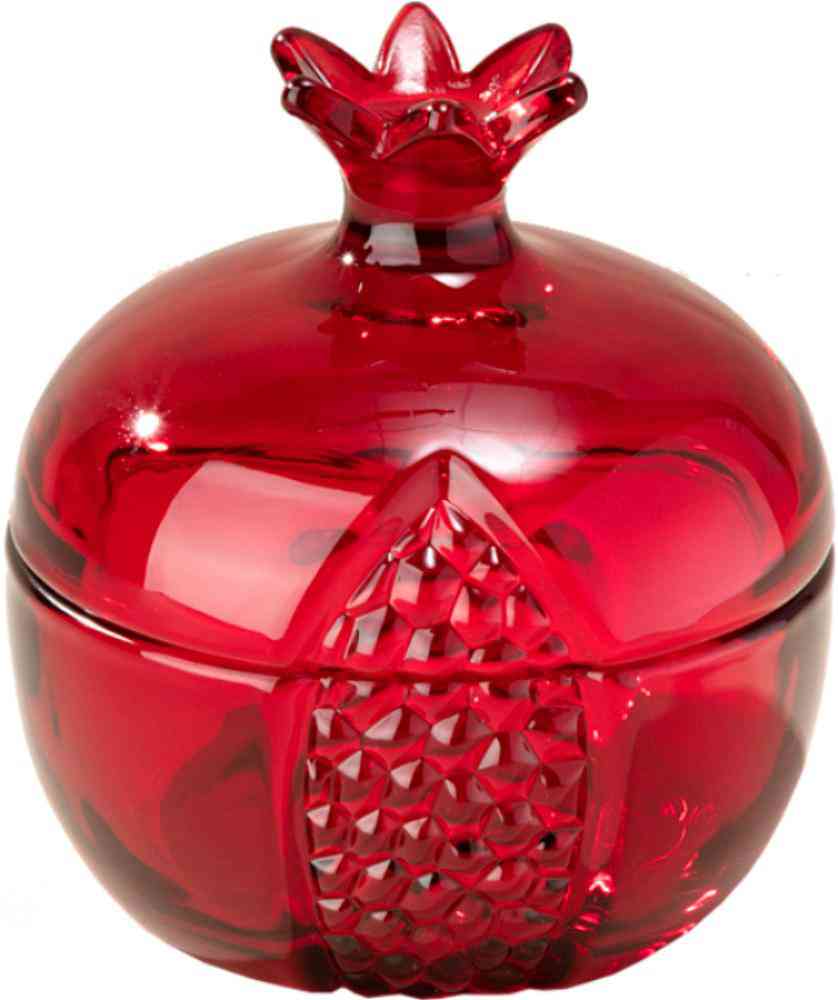 

Емкость для хранения стеклянная Lefard Гранат цвет: красный