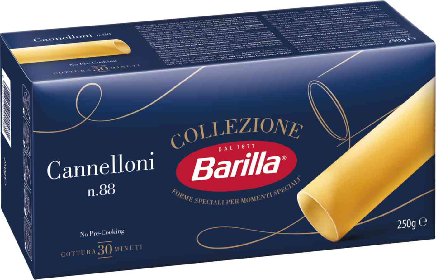 

Макаронные изделия Barilla Canneloni, из твёрдых сортов пшеницы