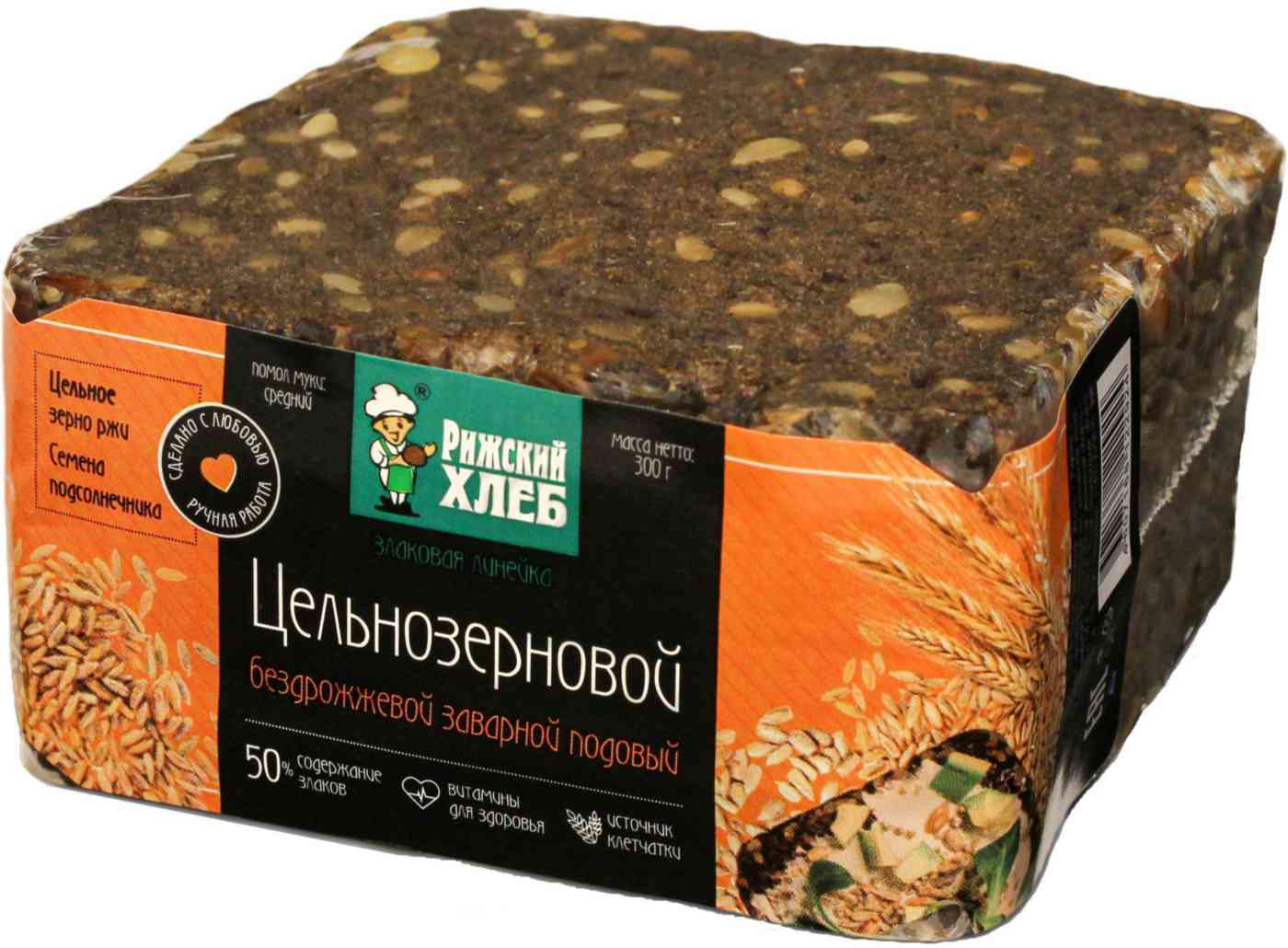 

Хлеб Цельнозерновой Рижский Хлеб