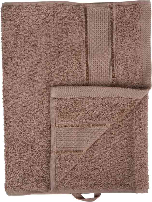 Полотенце махровое цвет бежевый 220₽