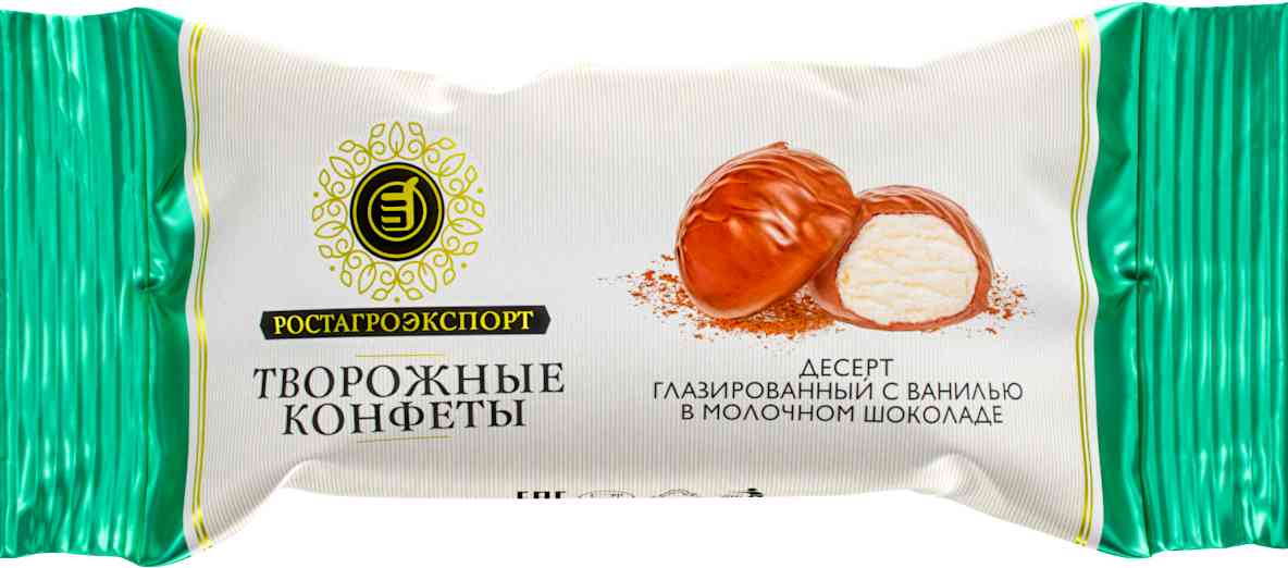 

Десерт глазированный с ванилью в молочном шоколаде, 15%