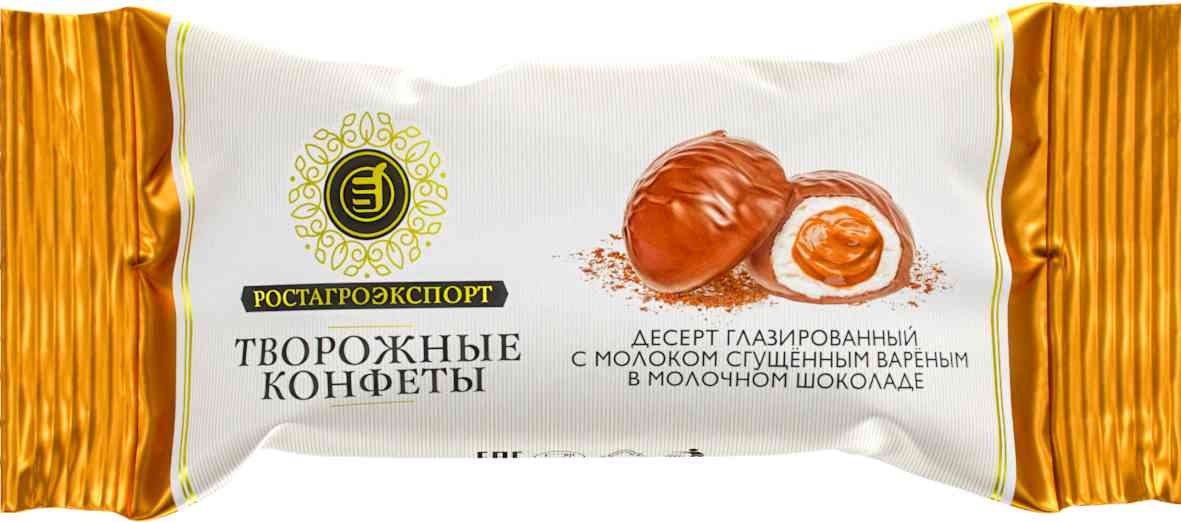 

Десерт творожный глазированный с молоком сгущенным вареным в молочном шоколаде, 15%