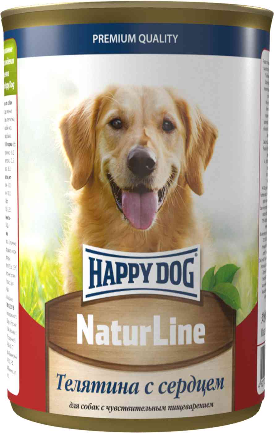 

Влажный корм для собак с чувствительным пищеварением Happy Dog