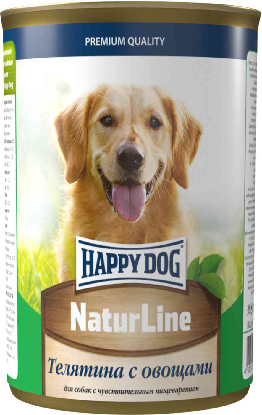 

Влажный корм для собак с чувствительным пищеварением Happy Dog