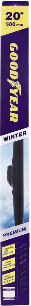 

Щётка стеклоочистителя бескаркасная зимняя Goodyear Winter Premium 20''