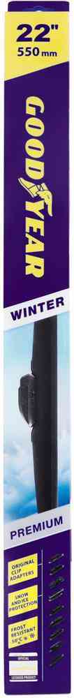 

Щётка стеклоочистителя бескаркасная зимняя Goodyear Winter Premium 22"
