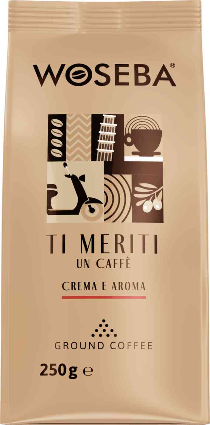 Кофе молотый Woseba Crema E Aroma