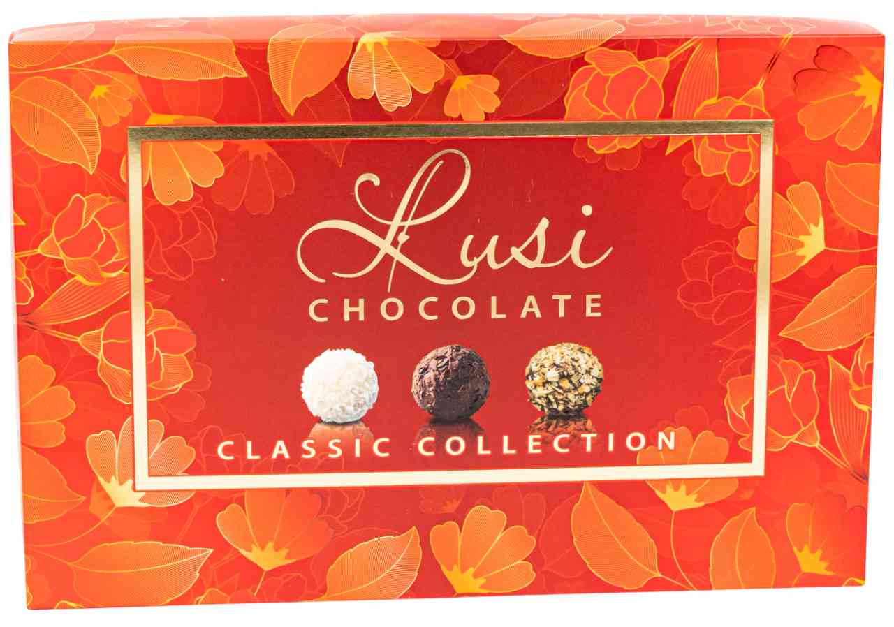 Набор конфет Lusi Collection красная ассорти