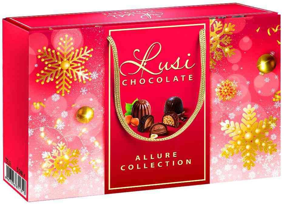 Набор конфет Lusi Collection розовая ассорти