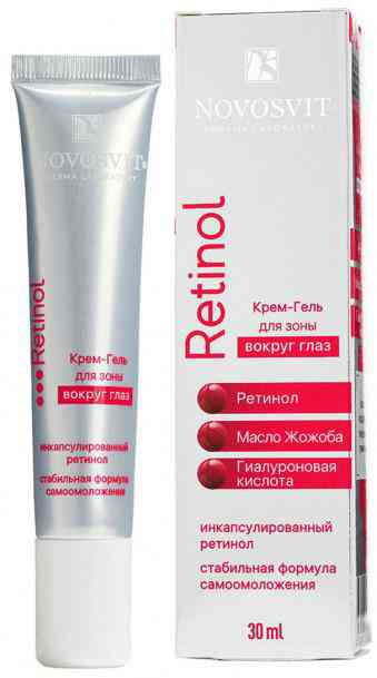 Крем-гель для зоны вокруг глаз Novosvit Retinol 316₽