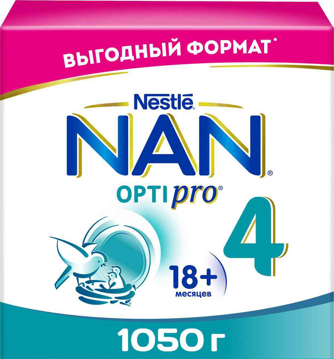 

Сухое детское молочко NAN 4 OptiPro с 18 месяцев