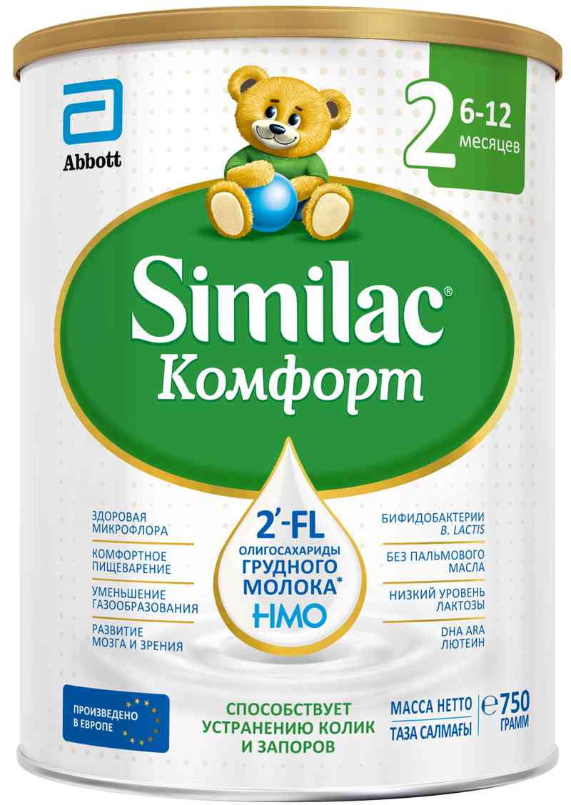 

Сухая молочная смесь для детей с коликами и запорами Similac
