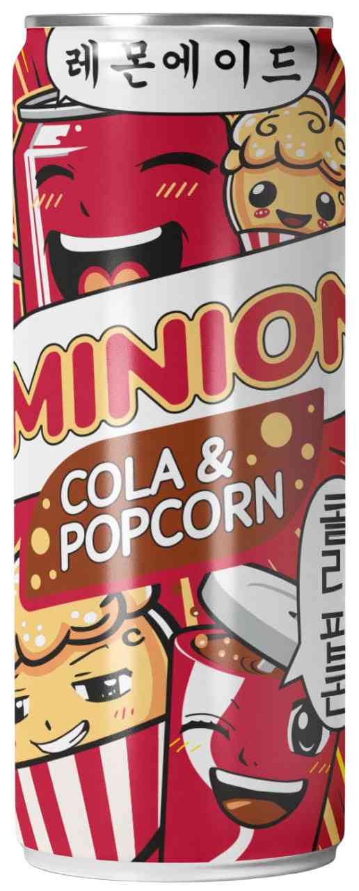 

Напиток Minion кола-попкорн