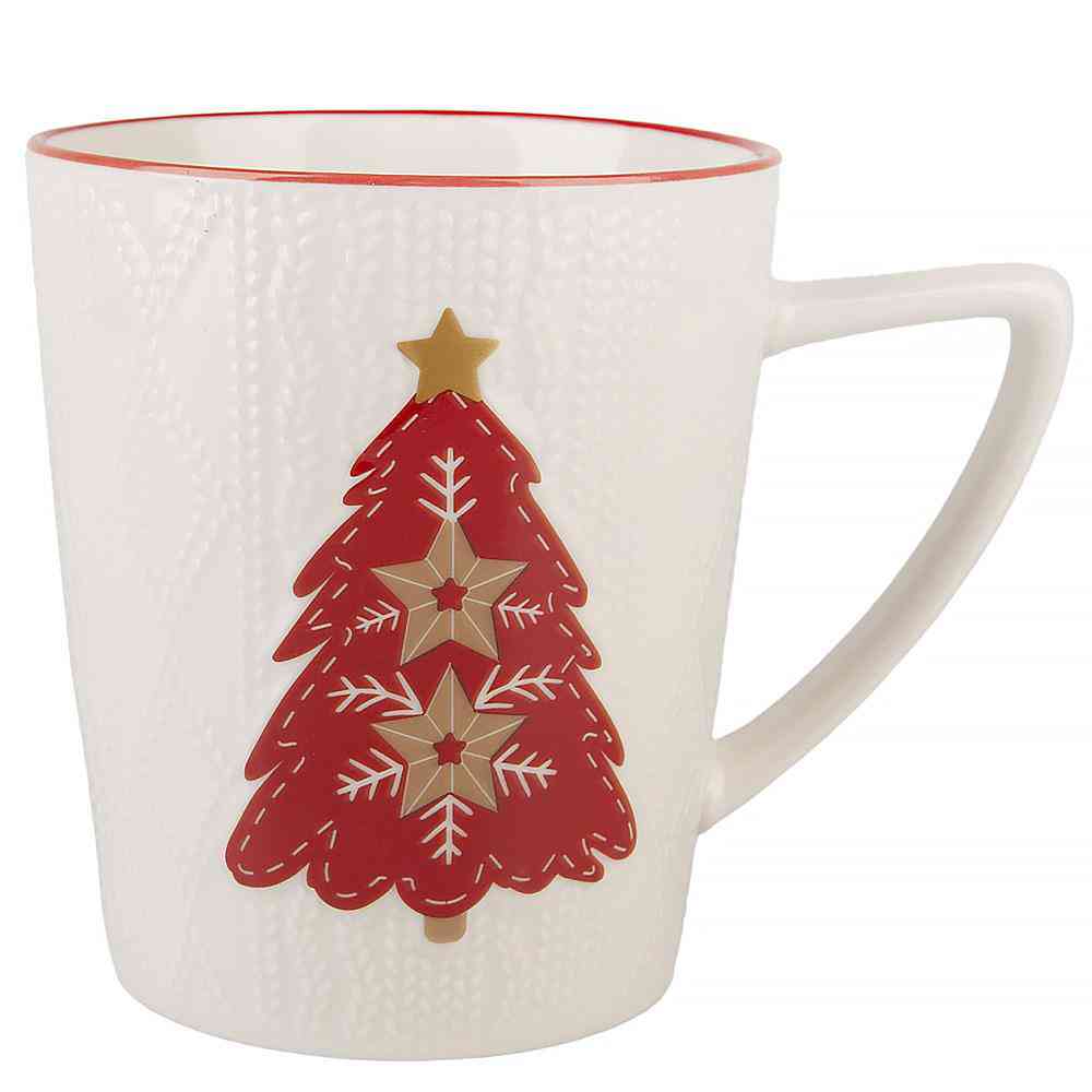 Кружка фарфоровая Magic of Christmas цвет белыйкрасный 468₽